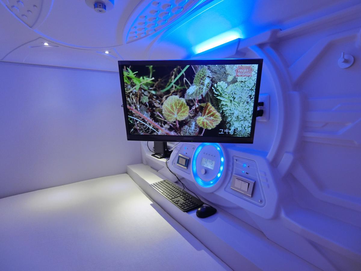 קיוטו Capsule Hotel Manyudo מראה חיצוני תמונה