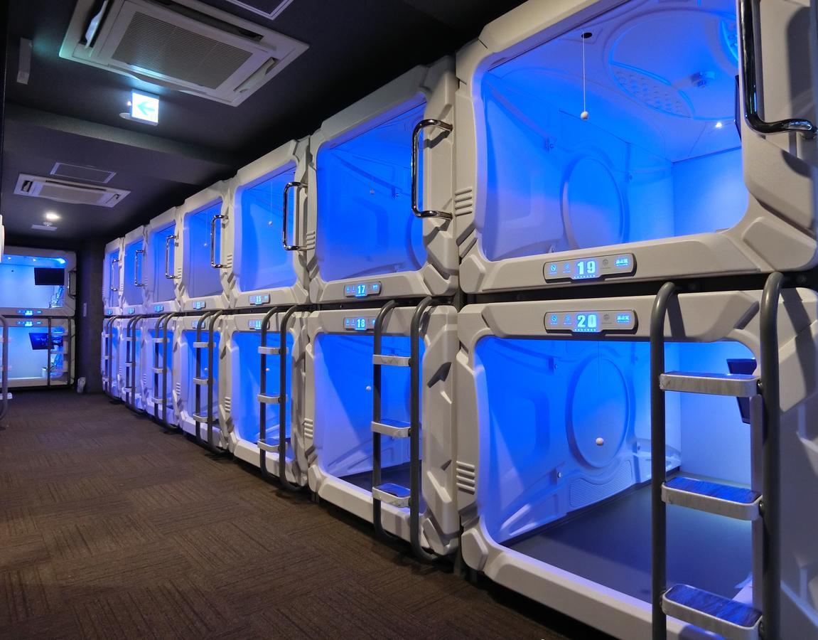 קיוטו Capsule Hotel Manyudo מראה חיצוני תמונה
