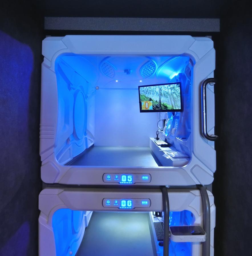 קיוטו Capsule Hotel Manyudo מראה חיצוני תמונה